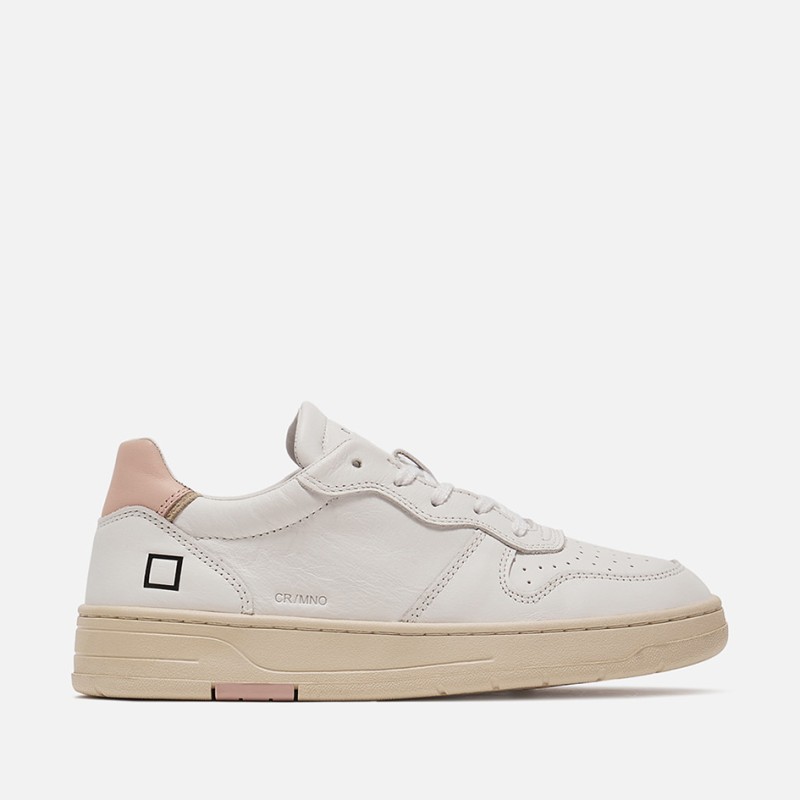 Sneakers Date Court Mono - White Pink