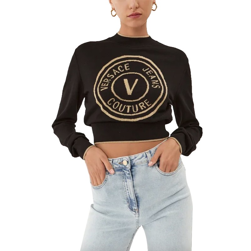 Maglioni Versace Jeans Crop logo Donna