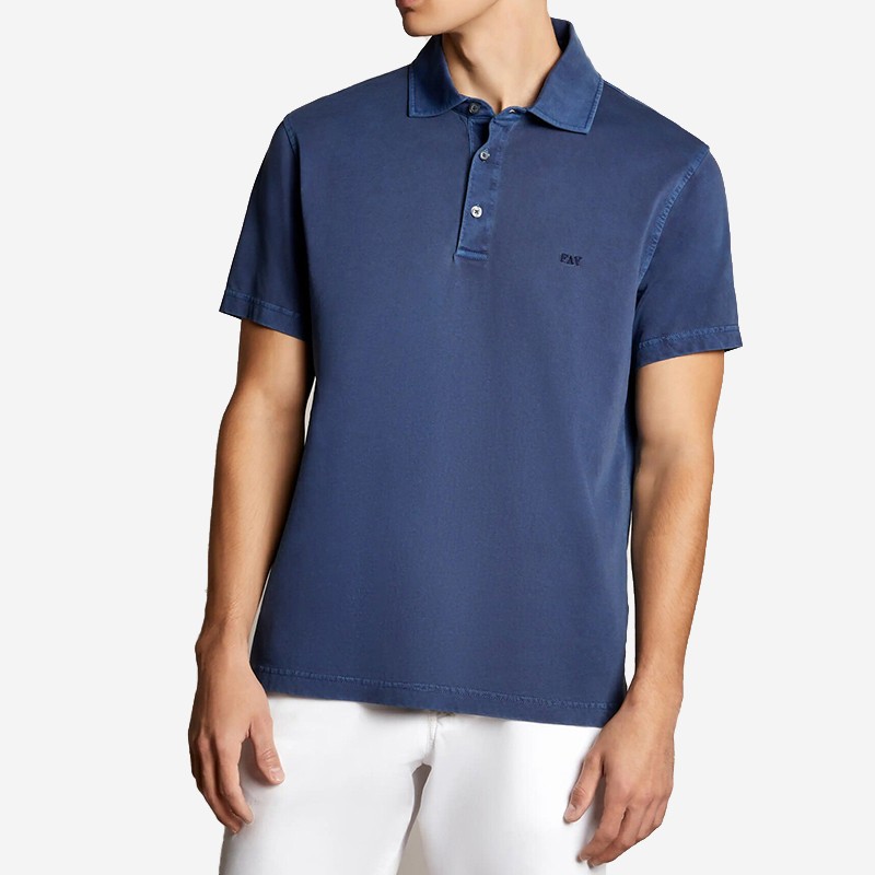 Polo Fay Jersey Frosted Uomo
