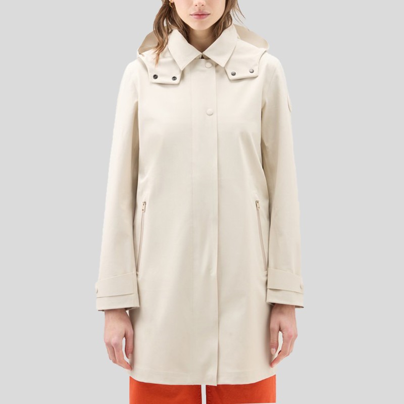 Trench Woolrich High tech bonded Donna