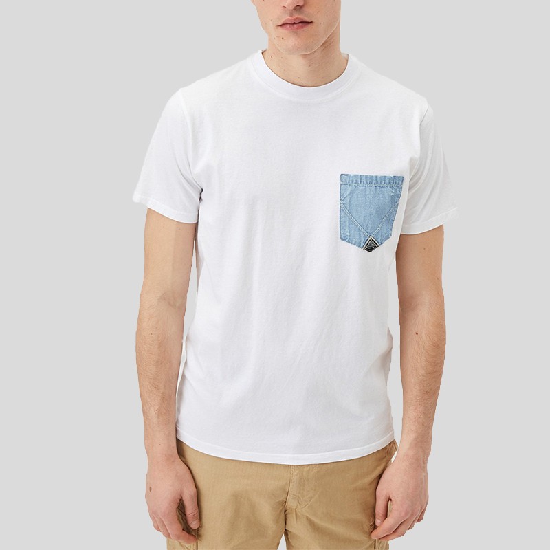 T-Shirt ROY ROGER'S Pocket chambray Uomo
