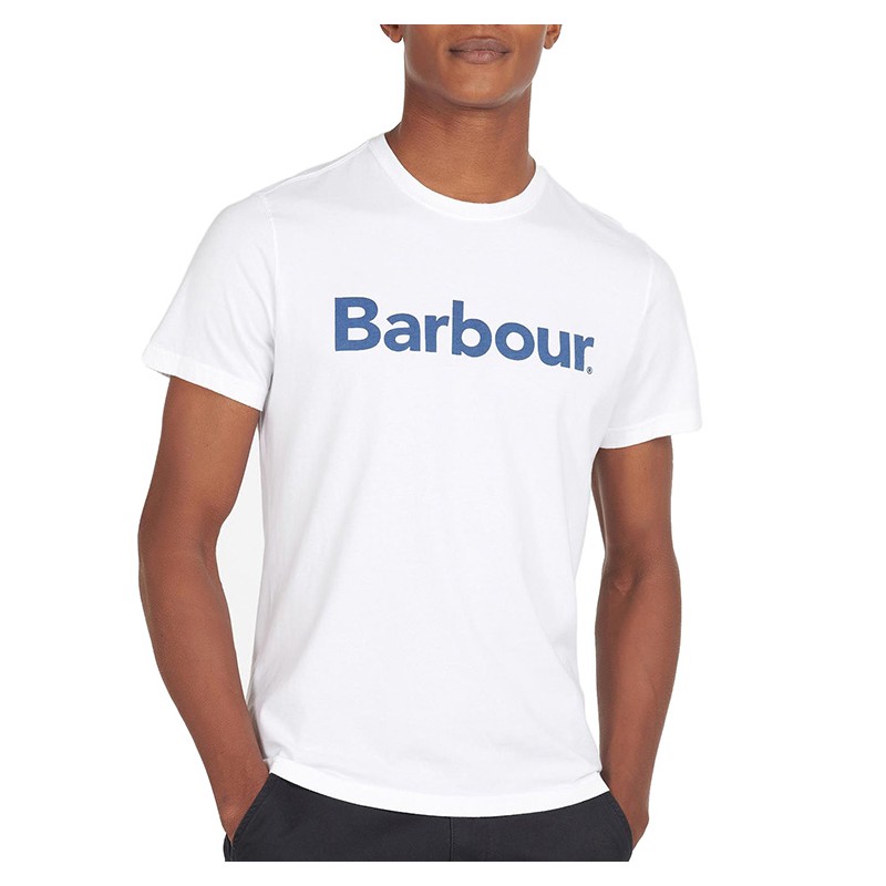 T-shirt da uomo BARBOUR 231M-MTS0531 WH51-A4